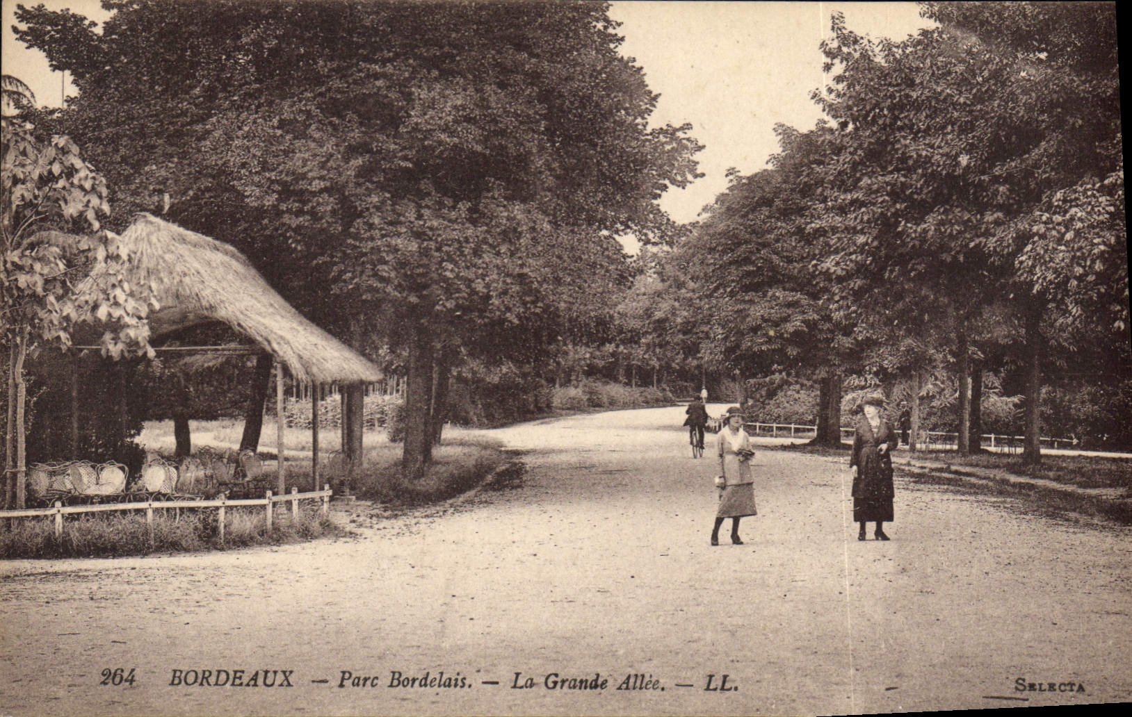 CPA Bordeaux Parc Bordelais la Grande Allee