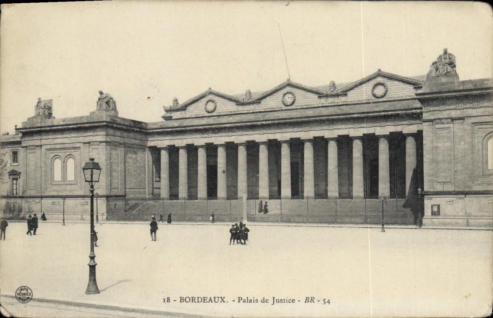 CPA Bordeaux Palais de Justice 