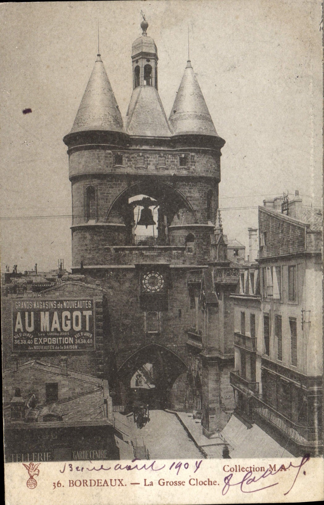 CPA Bordeaux la Grosse Cloche 