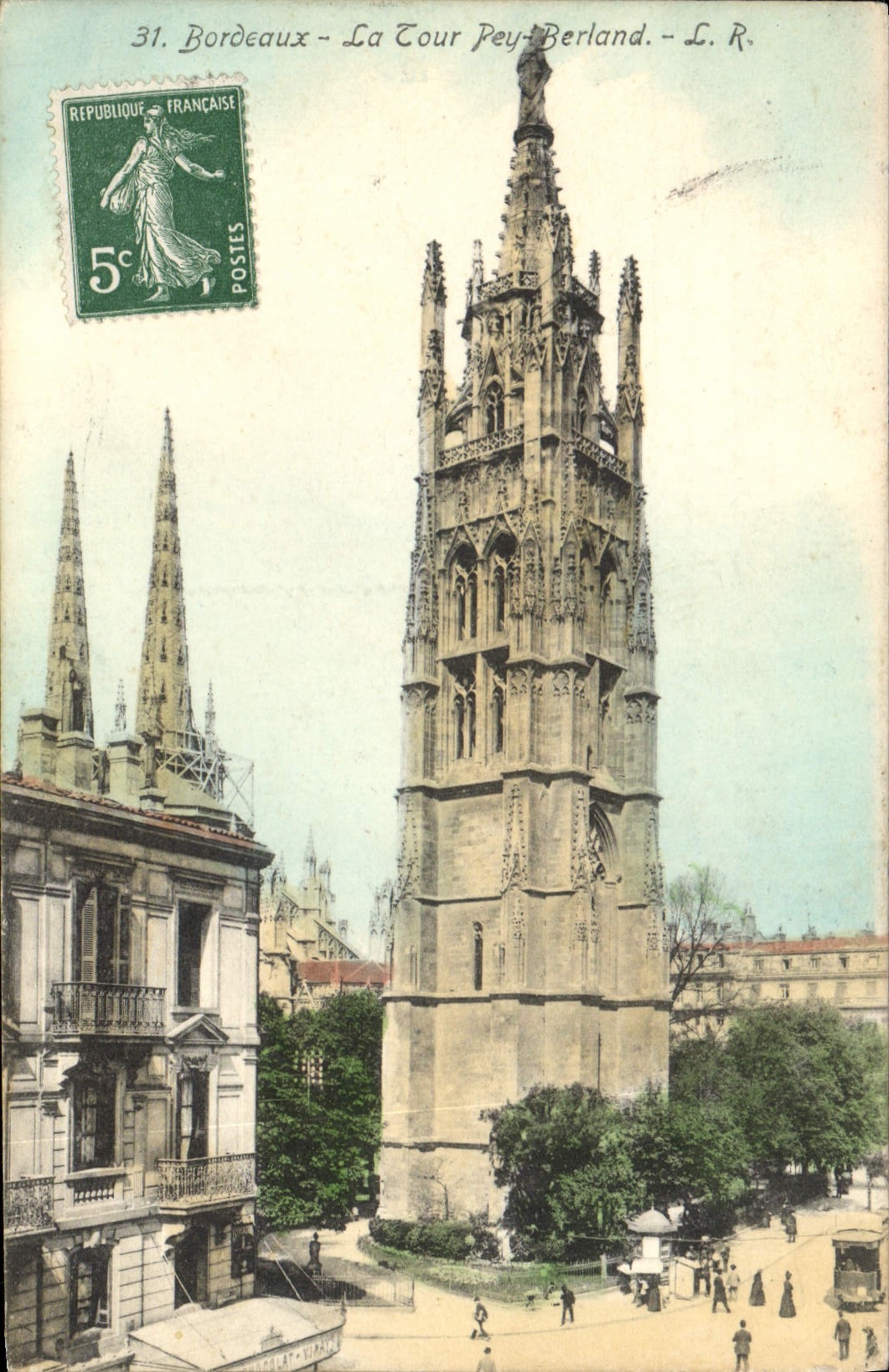 CPA Bordeaux la Tour Pey Berland 