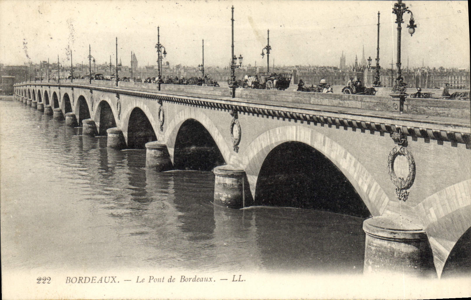 CPA Bordeaux le Pont de Bordeaux 