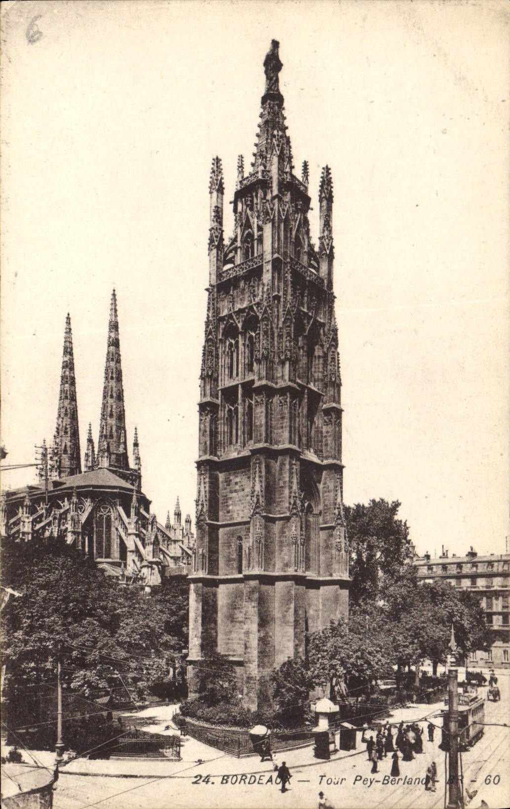 CPA Bordeaux Tour Pey Beelnad 