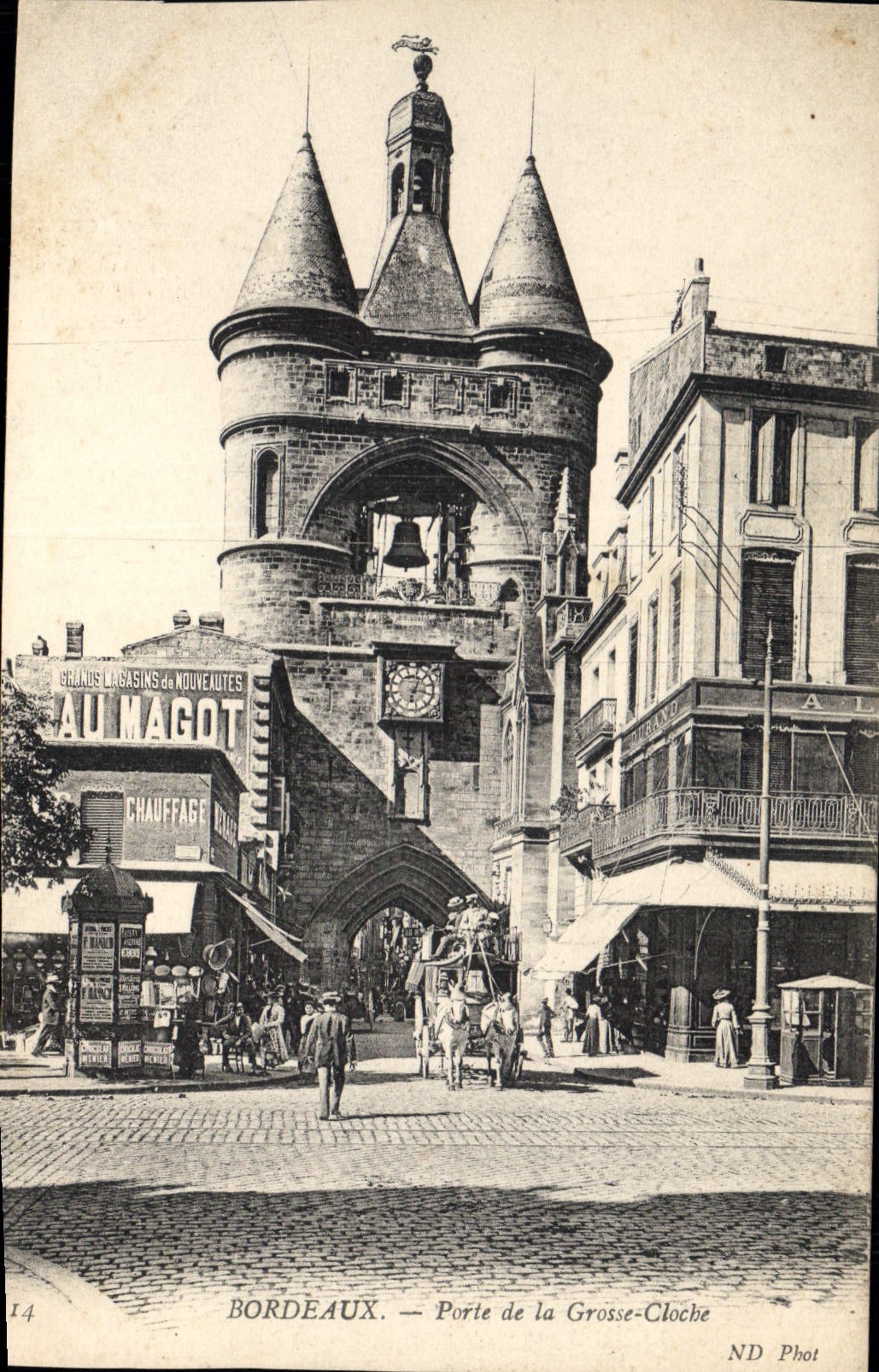 CPA Bordeaux Porte de la Grosse Cloche