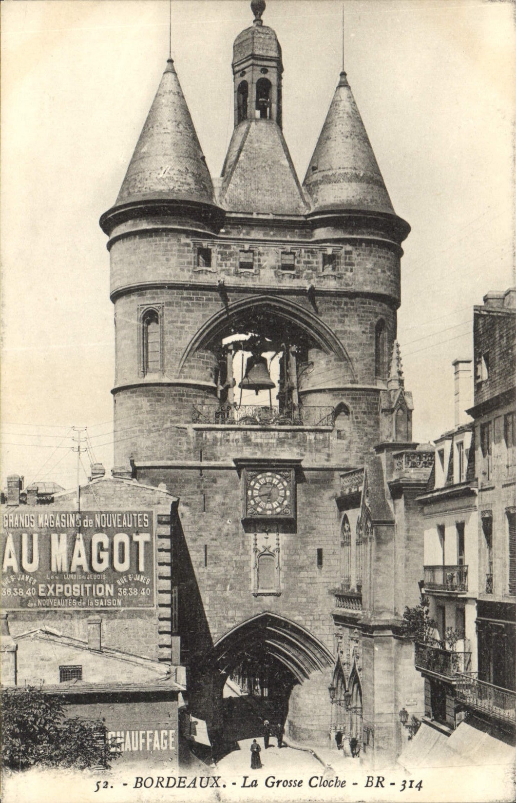 CPA Bordeaux la Grosse Cloche 