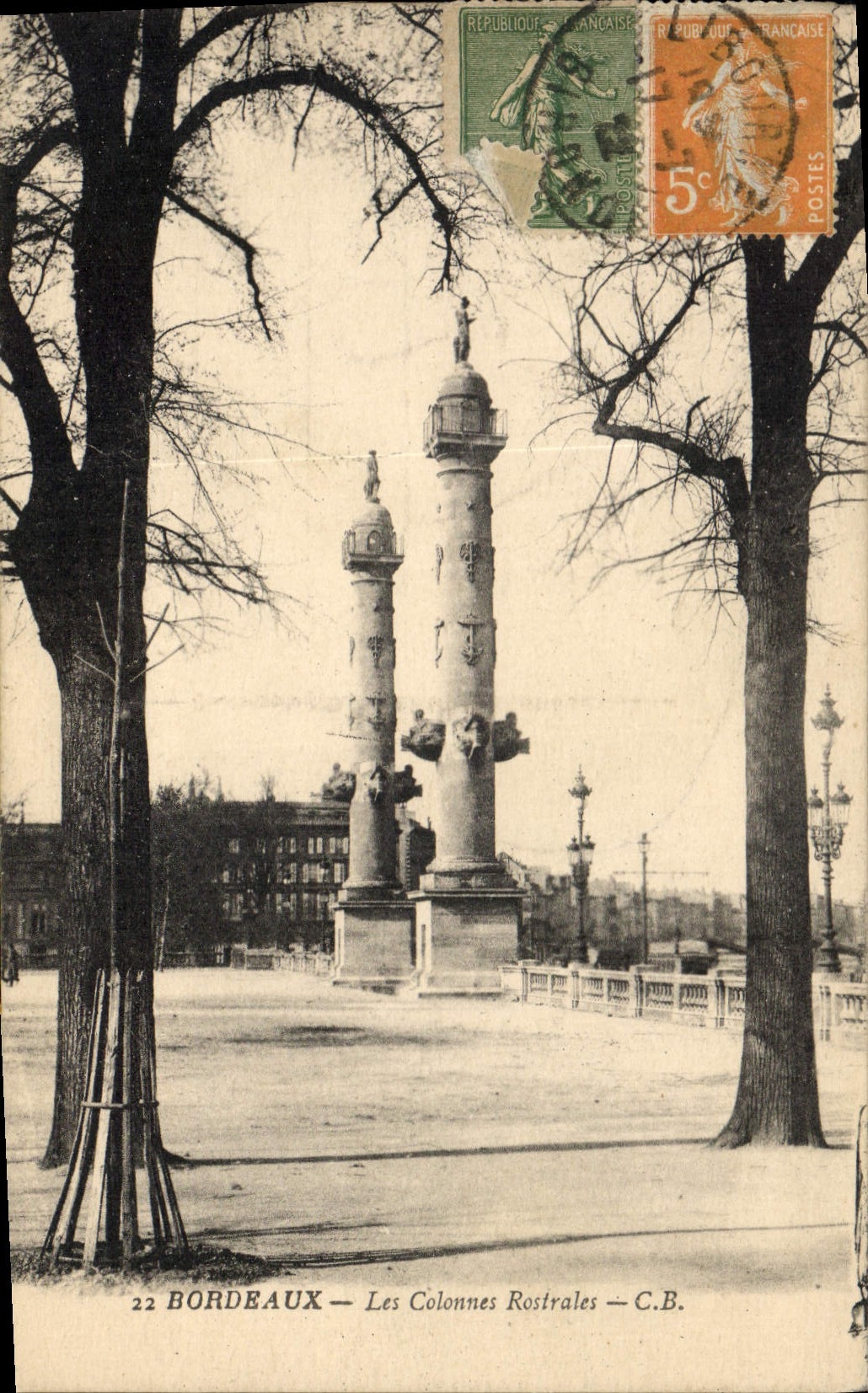 CPA Bordeaux les Quinconces 