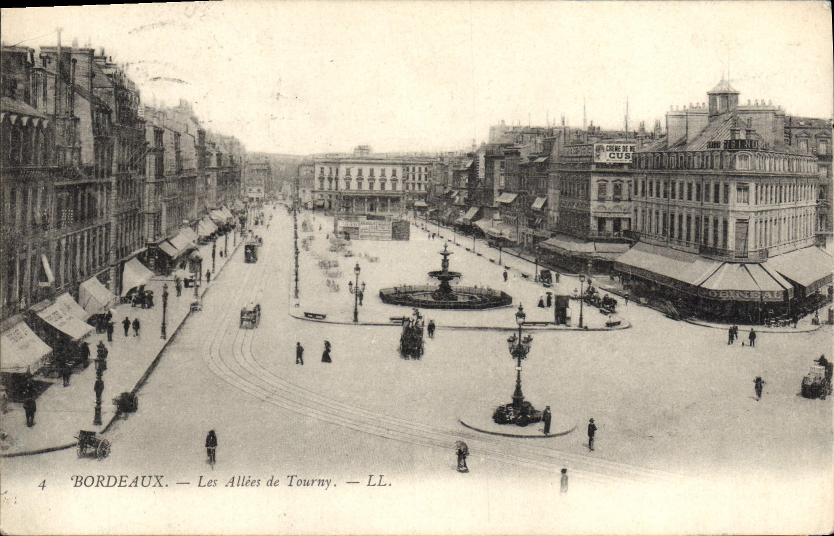 CPA Bordeaux les Allees de Tourny 