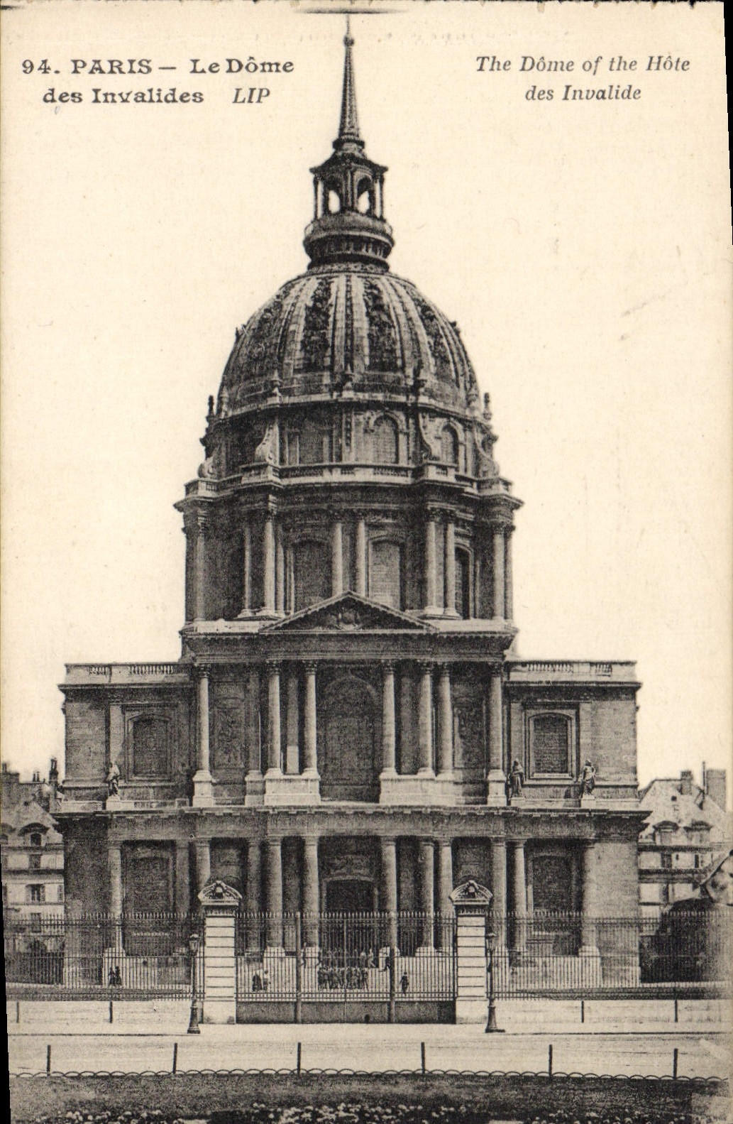 CPA Paris le Dome des Invalides 