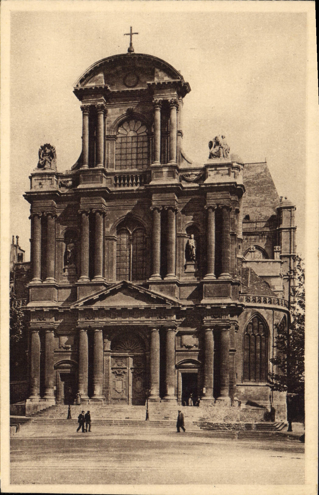 CPA Paris l'eglise Saint Gervais 