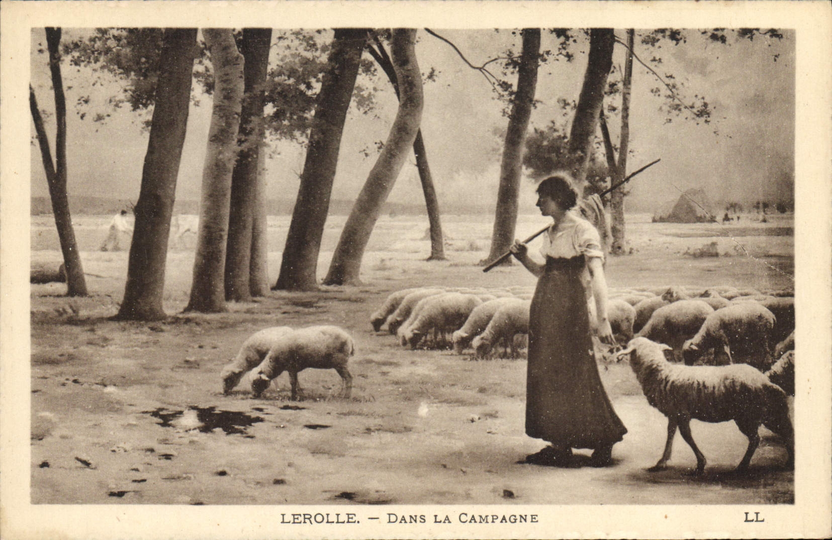 CPA Lerolle dans la Campagne 