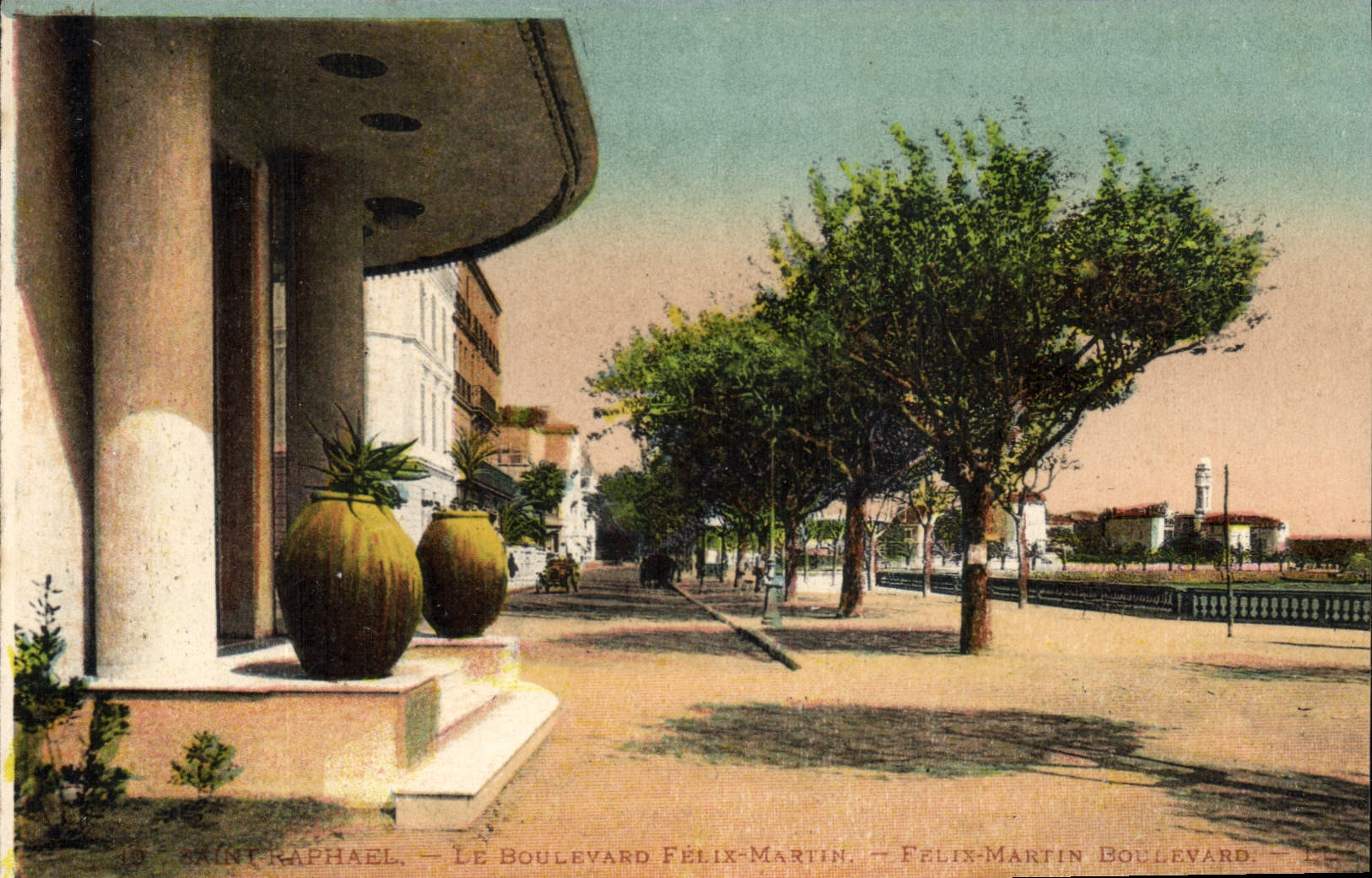 CPA Raphael Le Boulevard Felix Martin