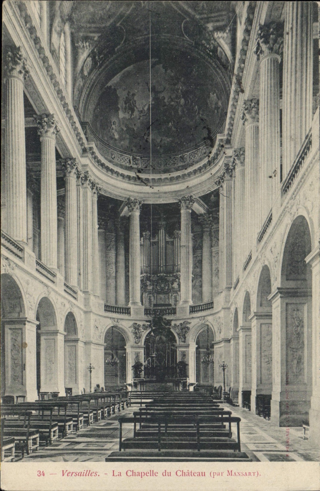 CPA Versailles La Chapelle du Chateau  Orgue