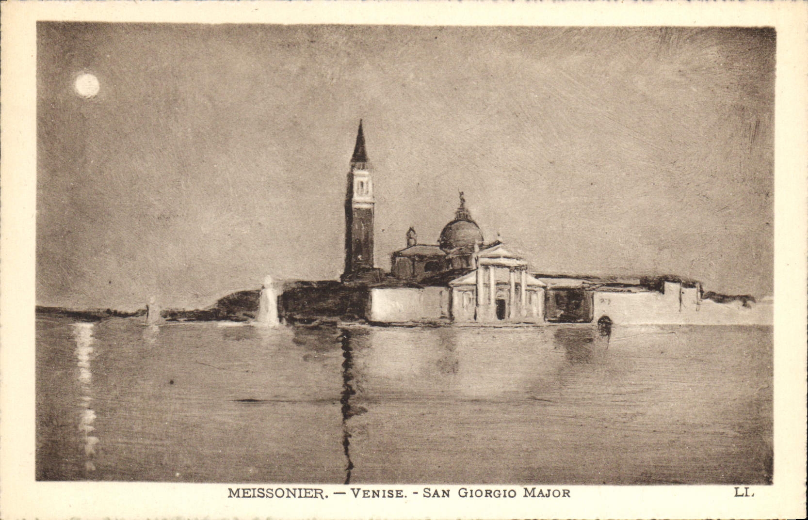 CPA Meissonier Venise San Giorgio Major 