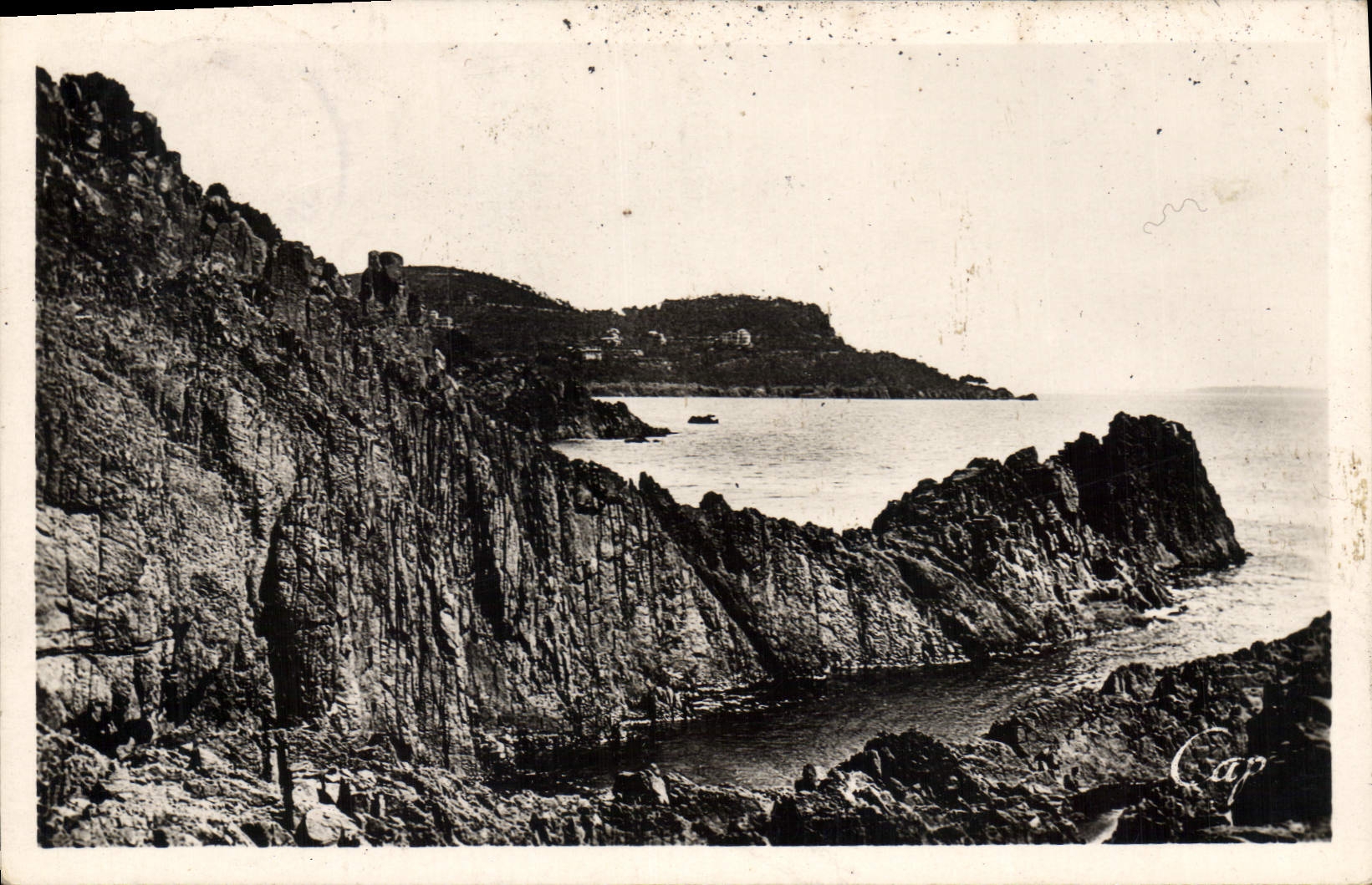 CPA Esterel Le Rocher du Trayas et la Pointe de l'Esquillon 