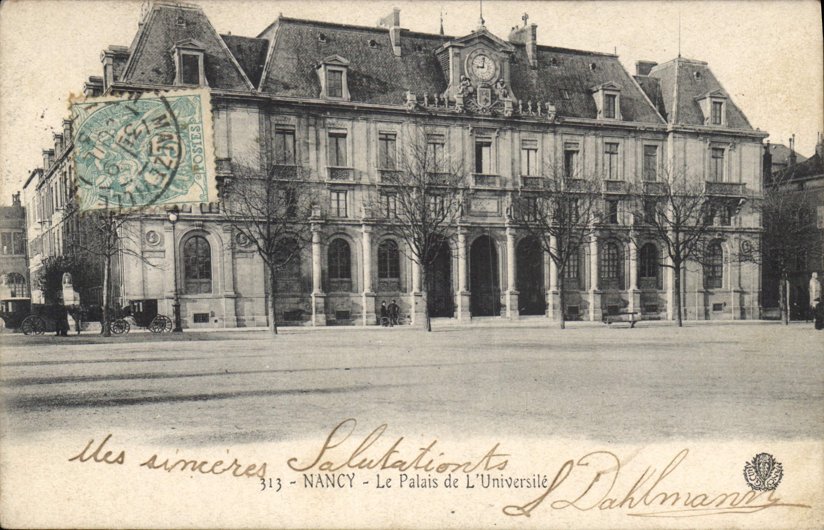 CPA Nancy Le Palais de l'Universile 
