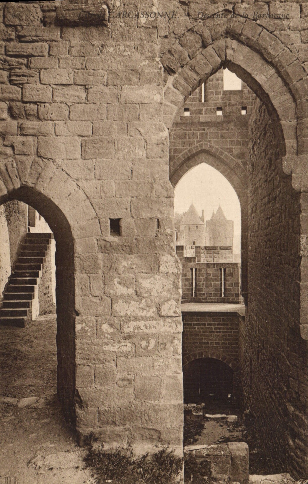 CPA Cite de Carcassonne