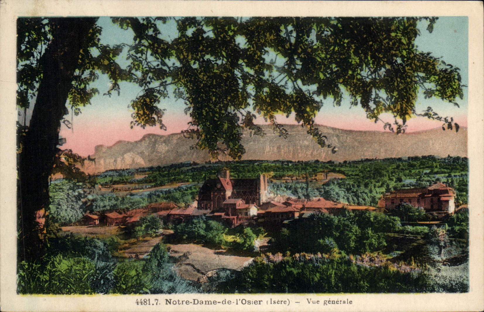 CPA Notre Dame de l'Osier Isere Vue generale