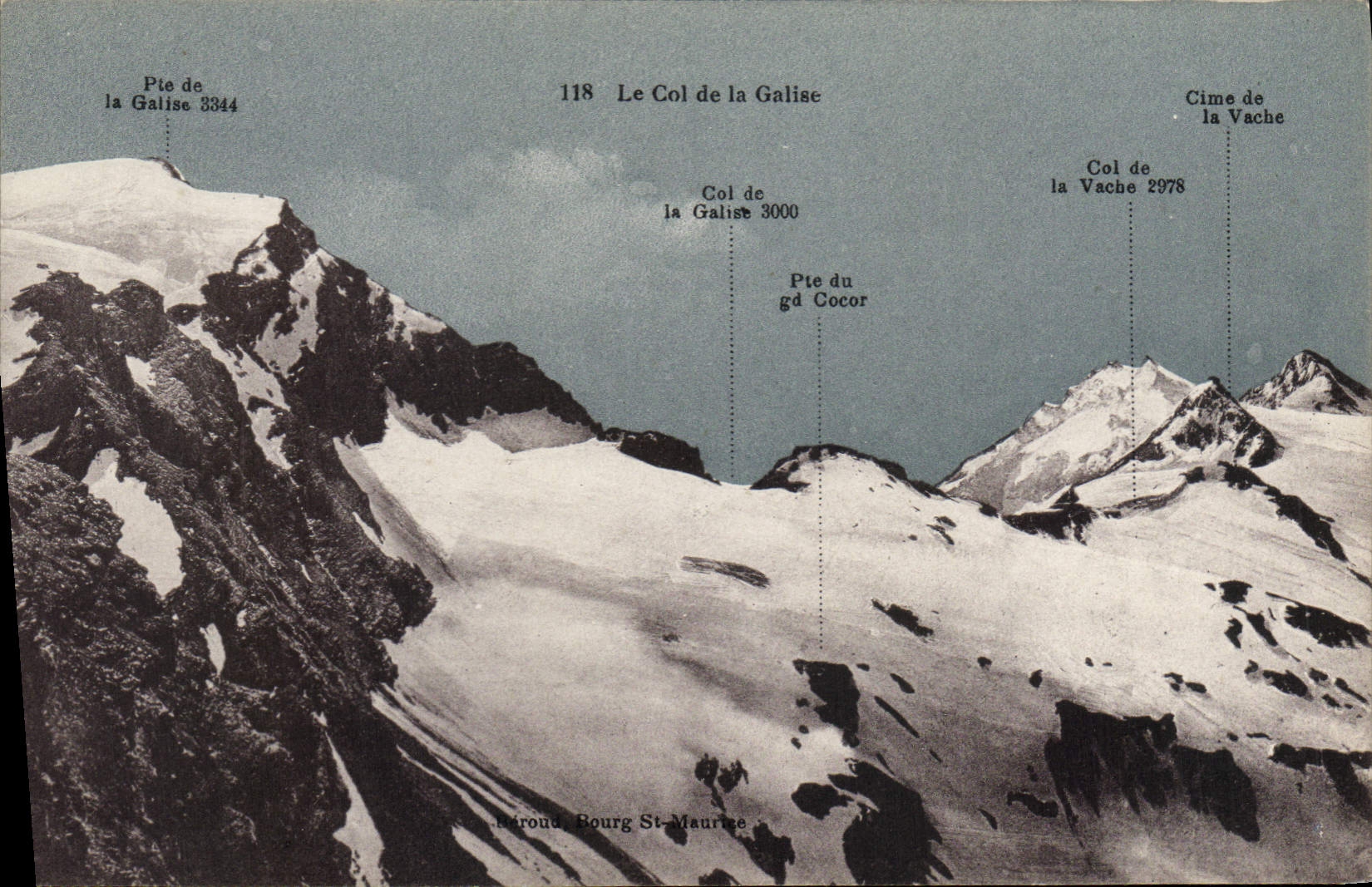 CPA Le Col de la Galise 