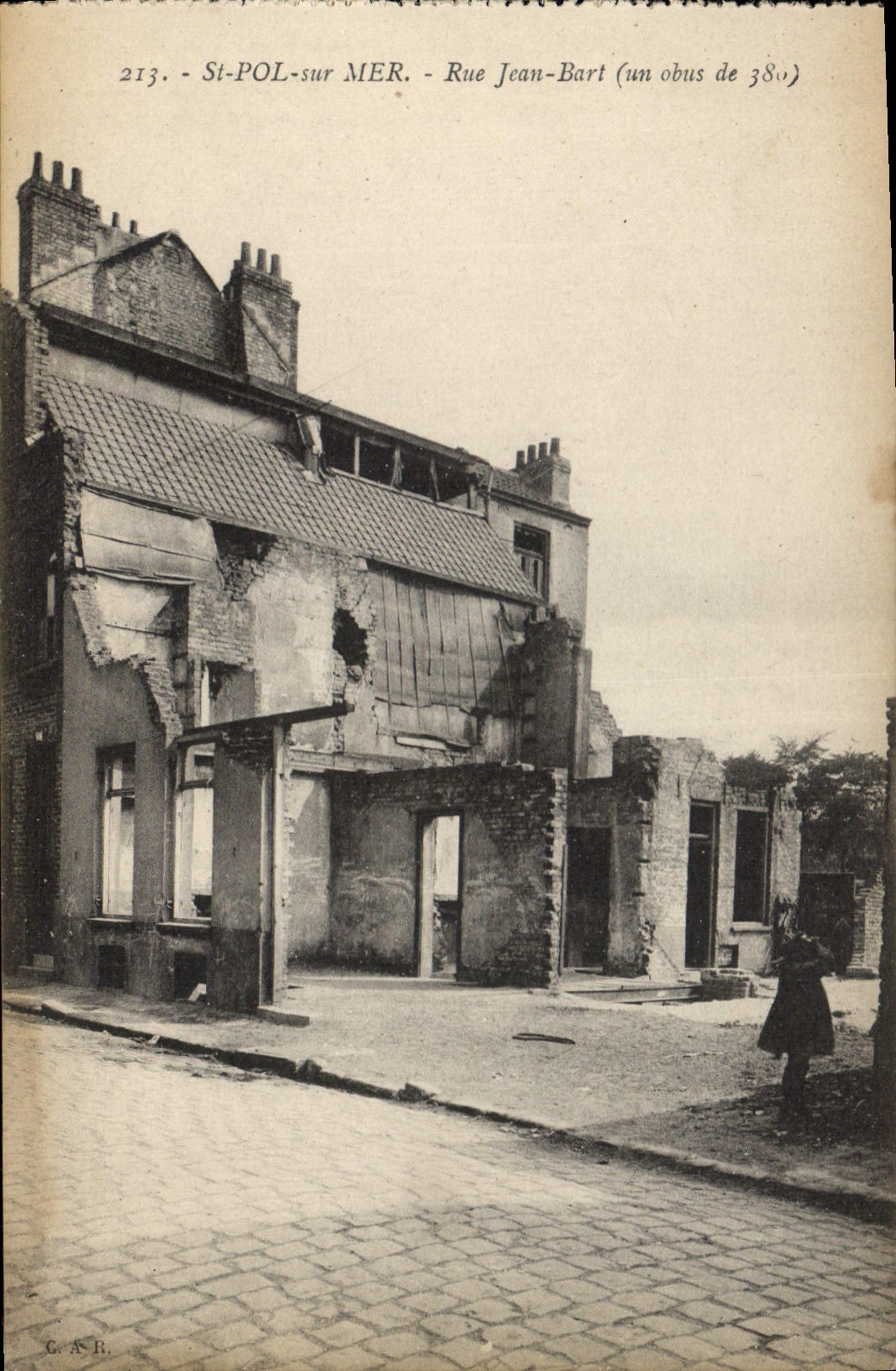 CPA St Pol sur Mer Rue Jean Bart