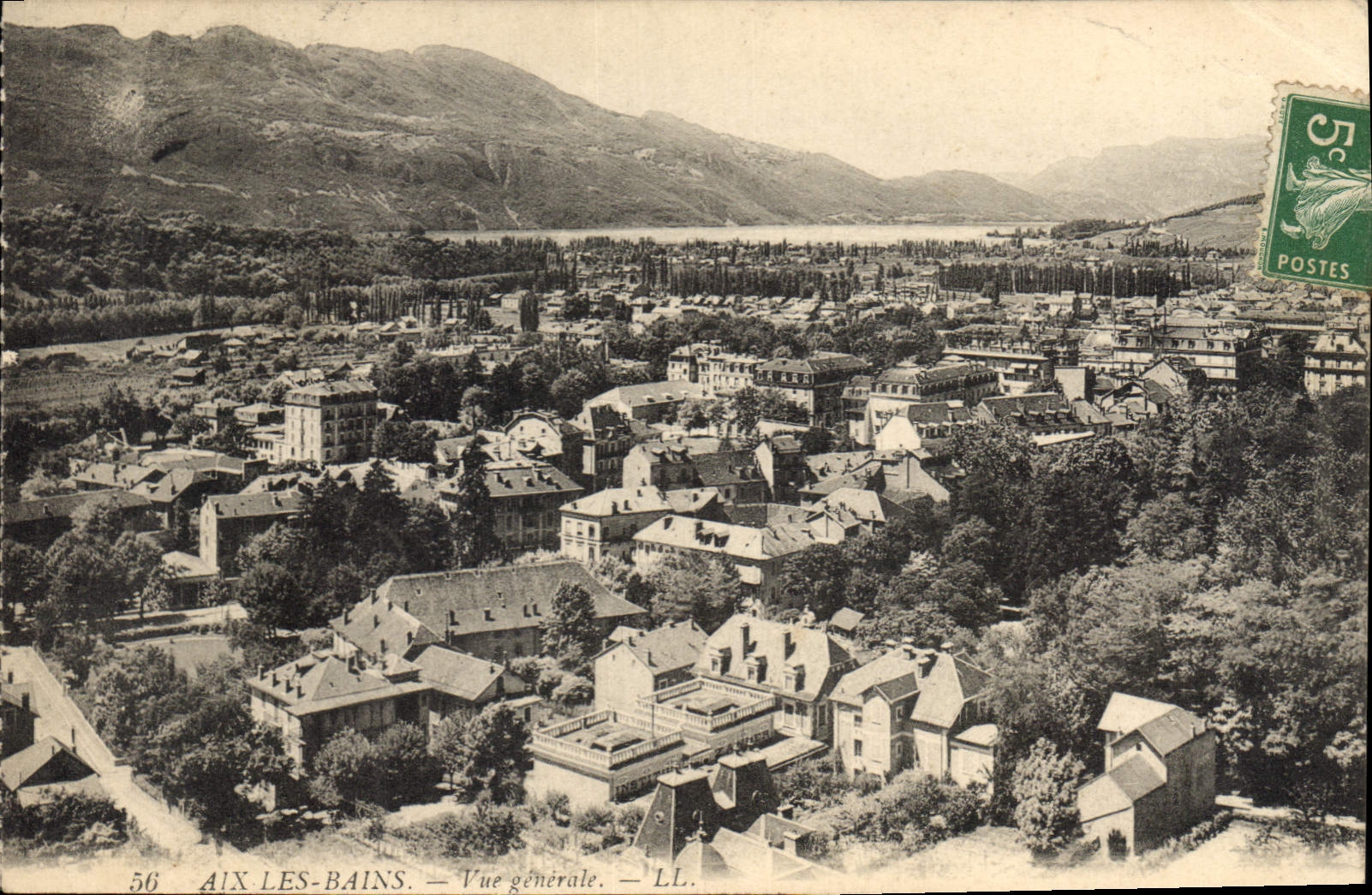 CPA Aix les Bains Vue generale 