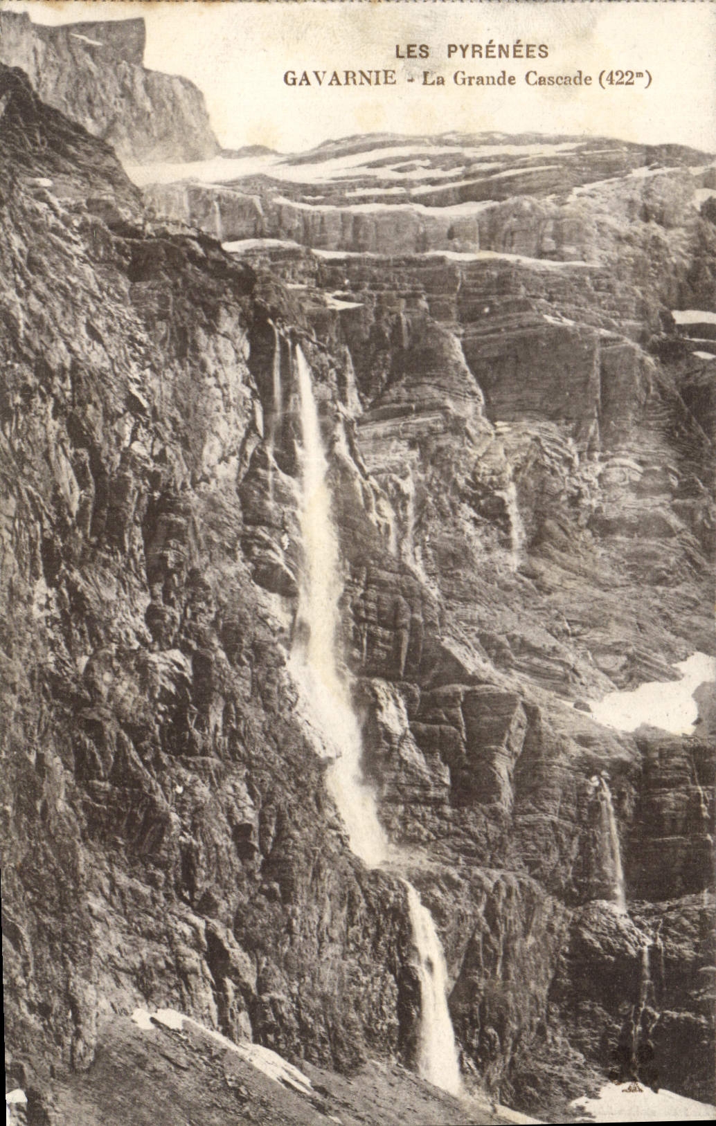 CPA Les Pyrenees Gavarnie La Grande Cascade 