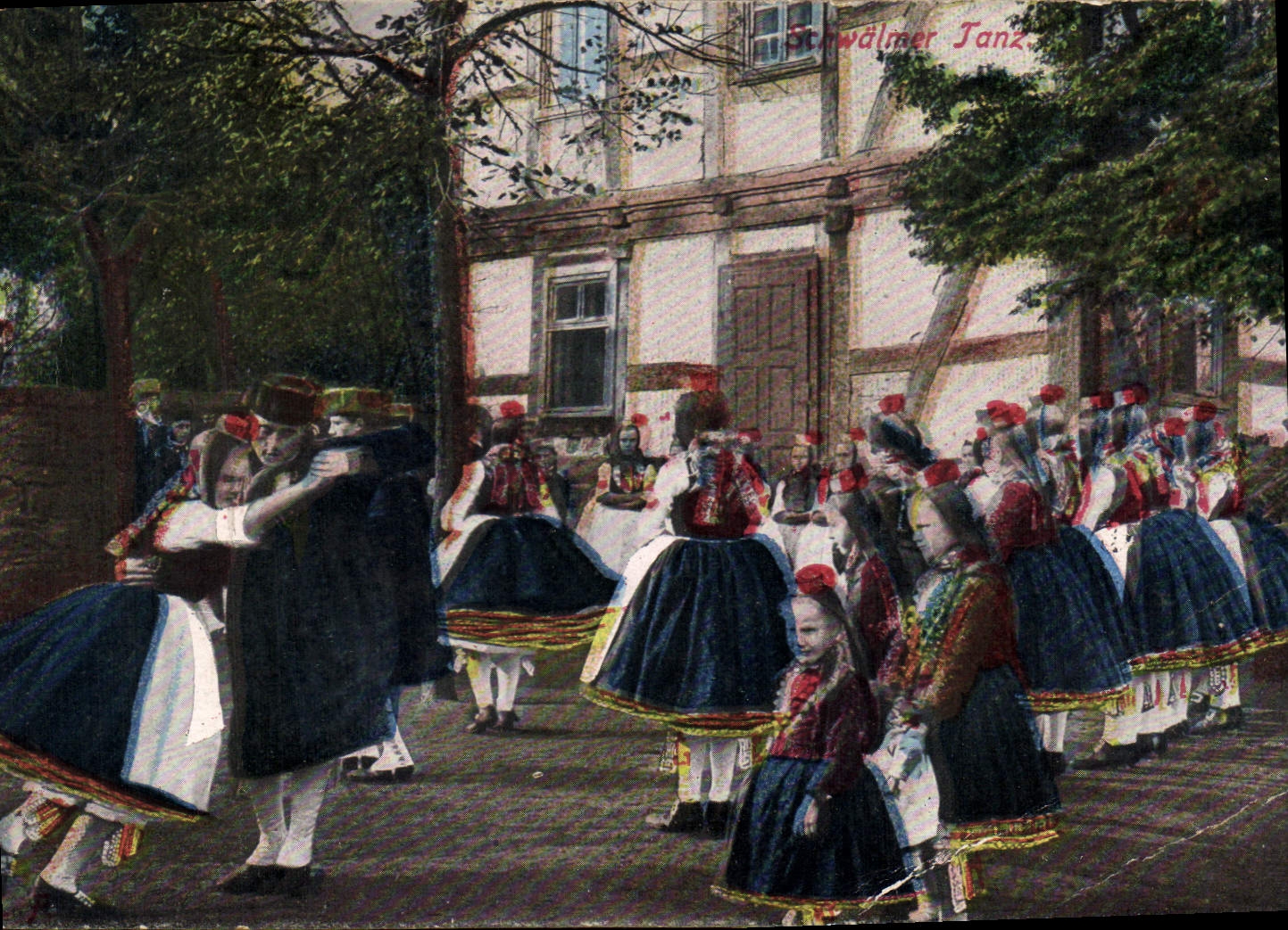 CPA  Tanz Folklore