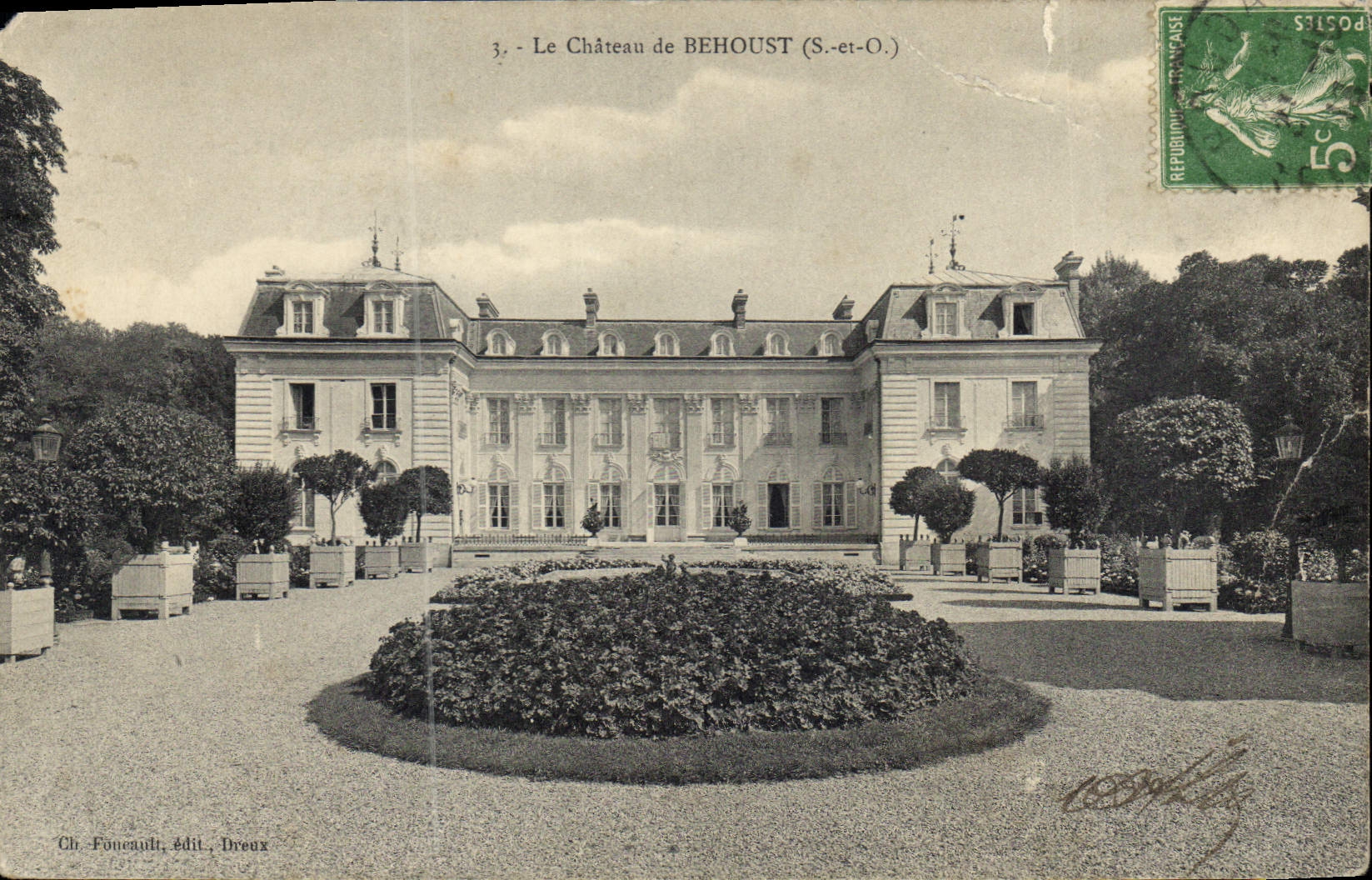 CPA Le Chateau de Behoust S et O