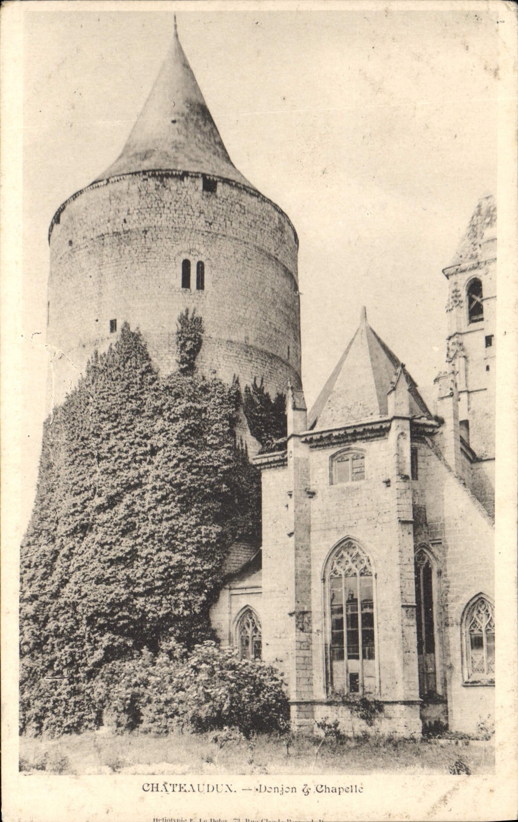 CPA Chateaudun Donjon de chapelle