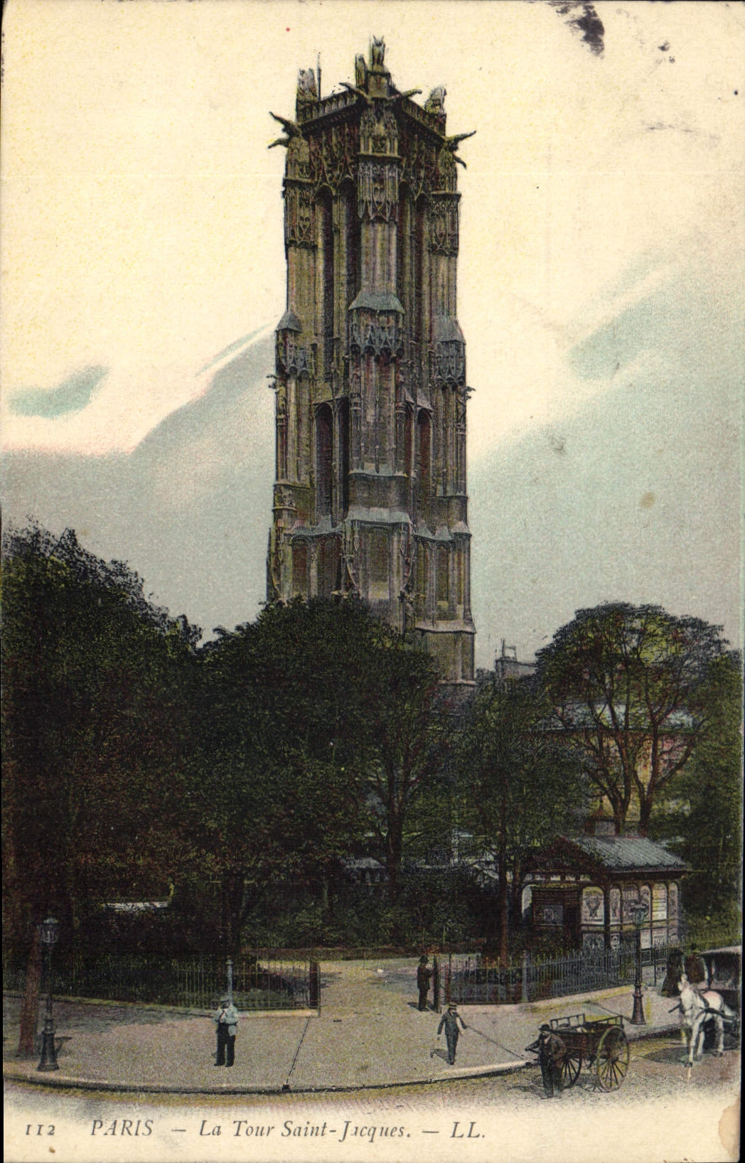CPA Paris La Tour Saint Jacques 