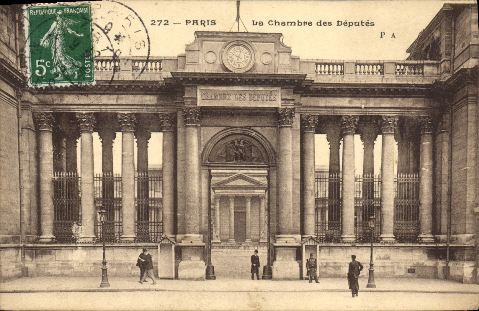 CPA Paris La Chambre des Deputes 