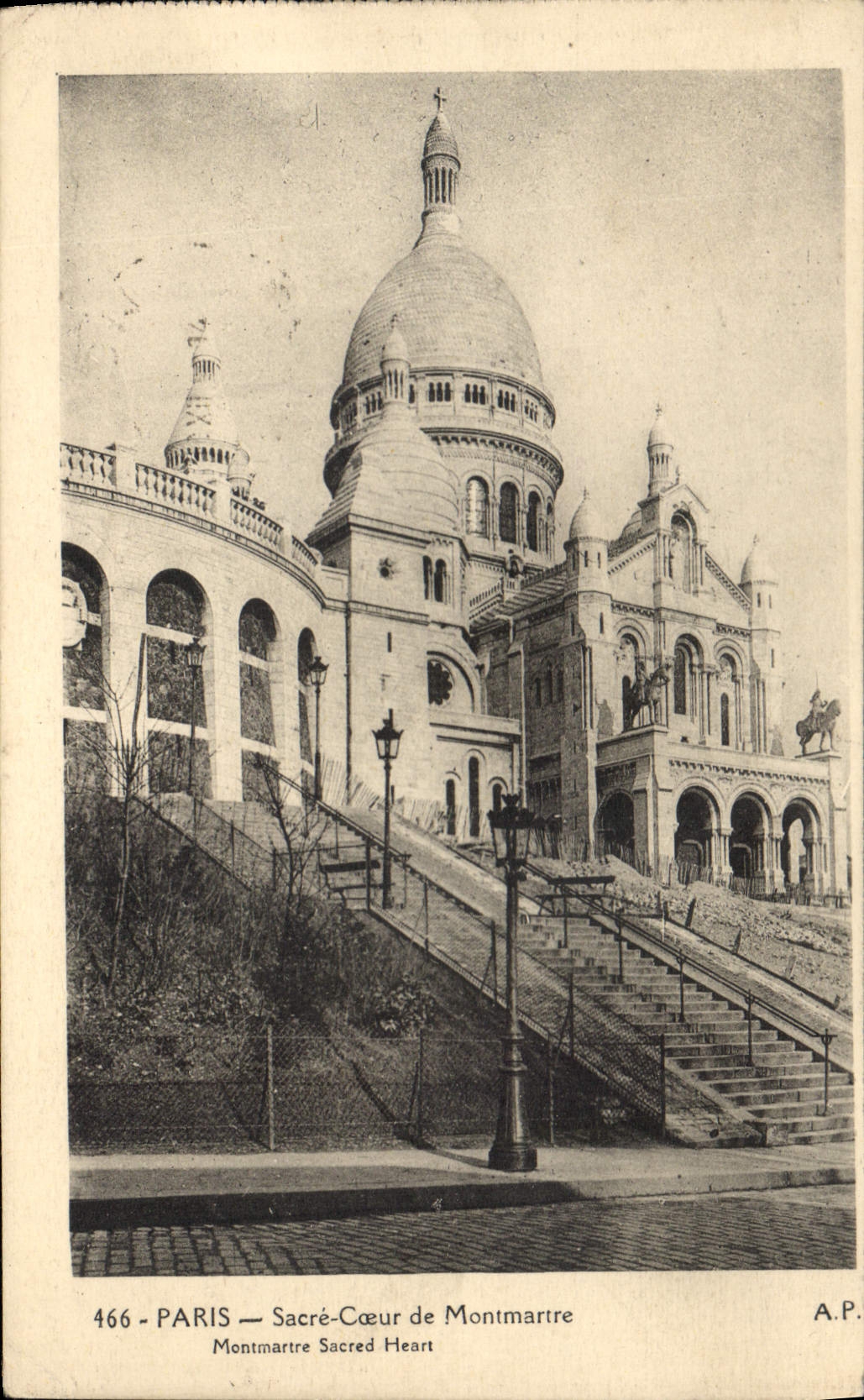 CPA Paris Sacre Coeur de Montmartre
