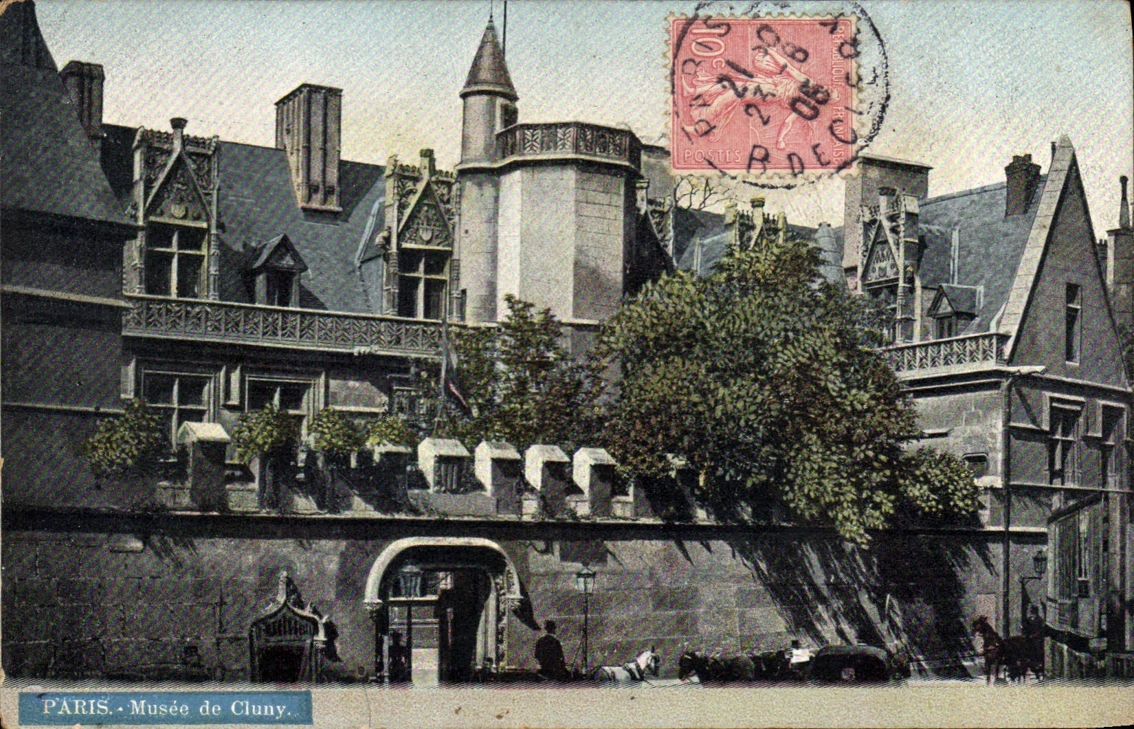 CPA Paris Musee de Cluny 