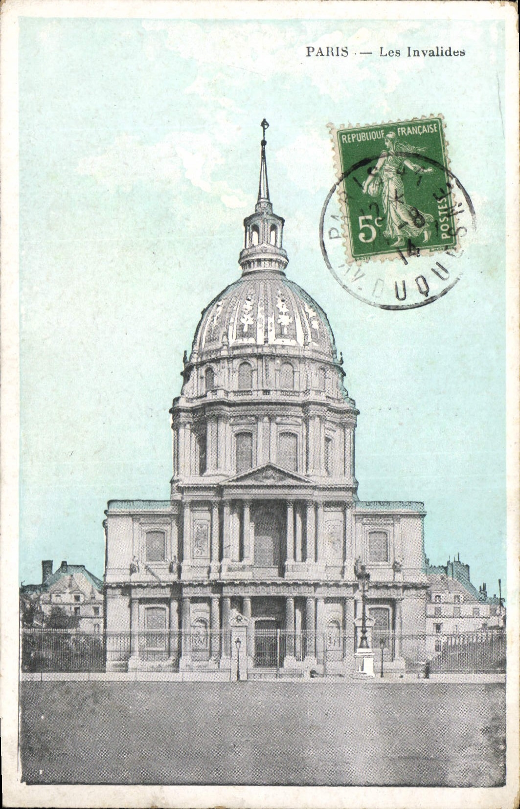 CPA Paris les Invalides 