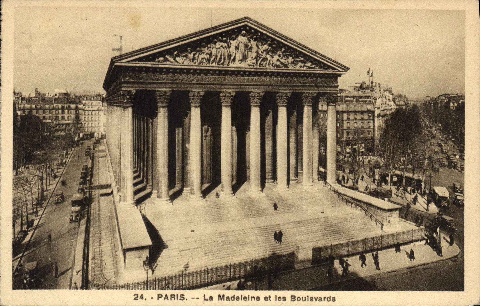CPA Paris La Madeleine et les Boulevards