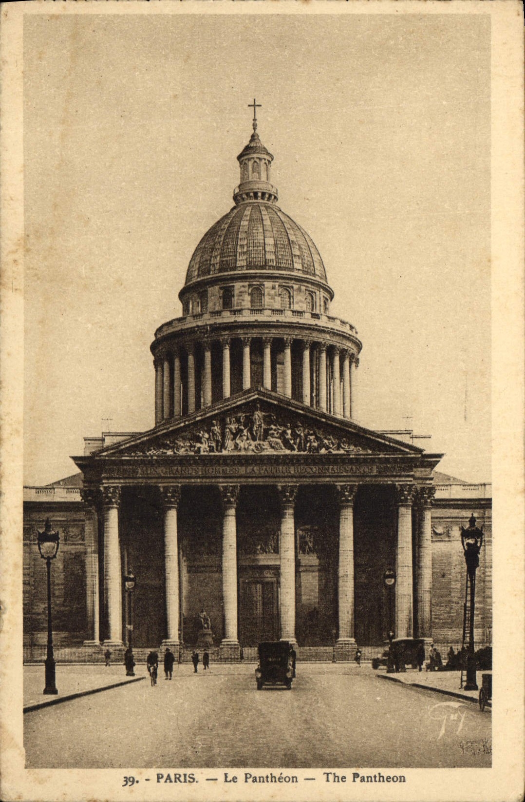 CPA Paris Le Pantheon 