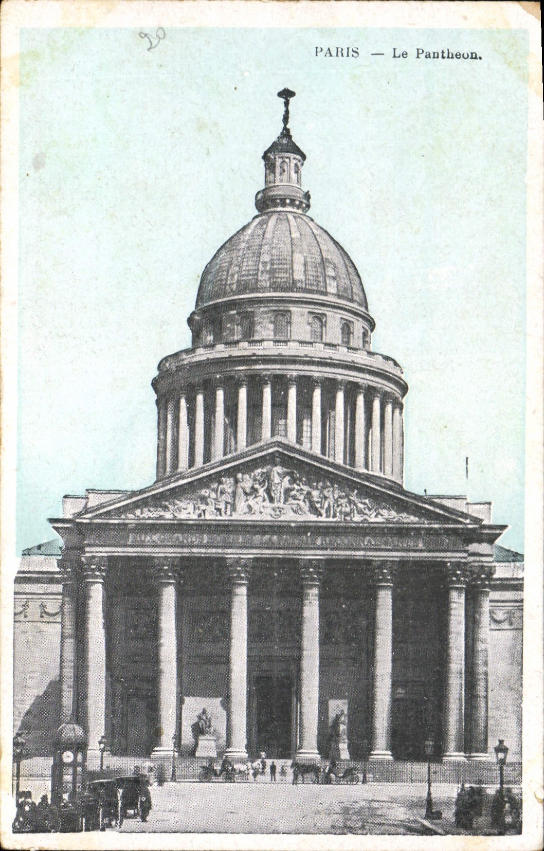 CPA Paris le Pantheon 