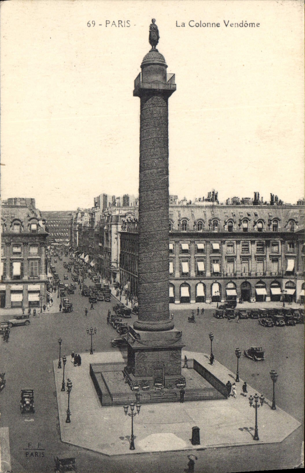 CPA Paris La Colonne Vendome 