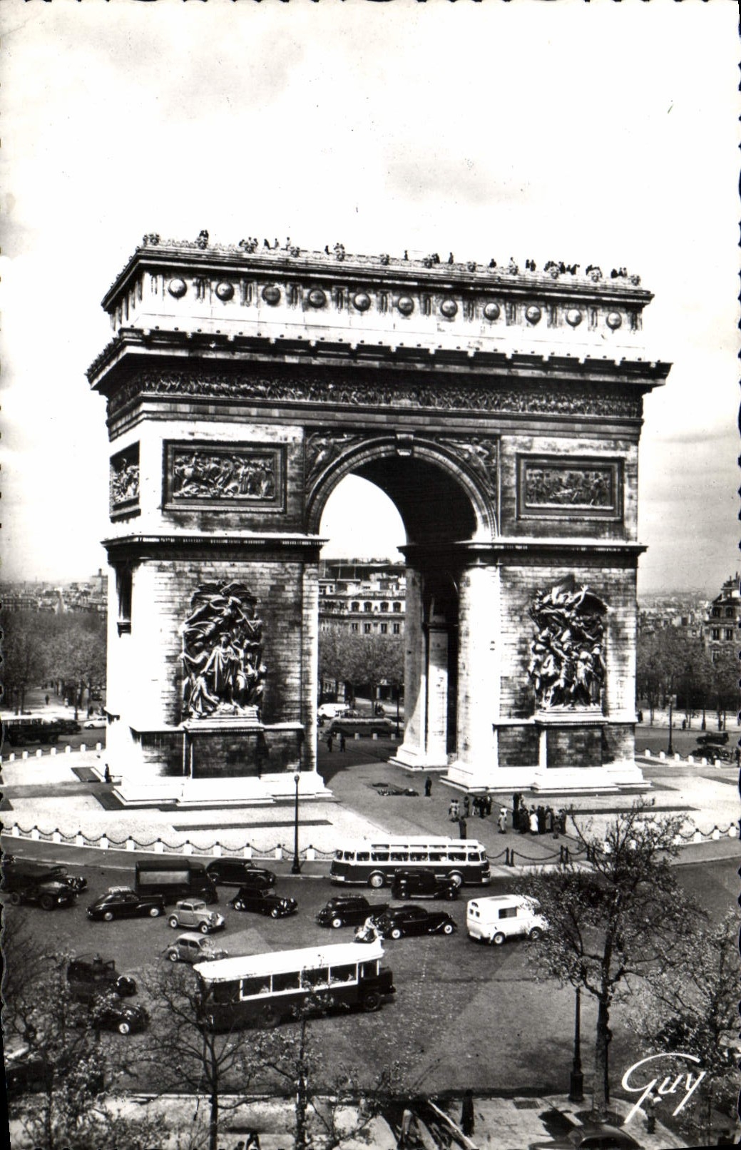CPA Paris et ses Merveilles L'arc de triomphe de l'Etoile