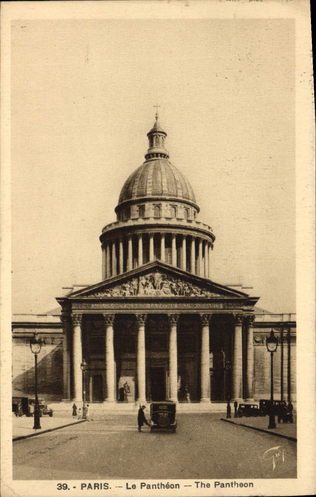 CPA Paris Le Pantheon