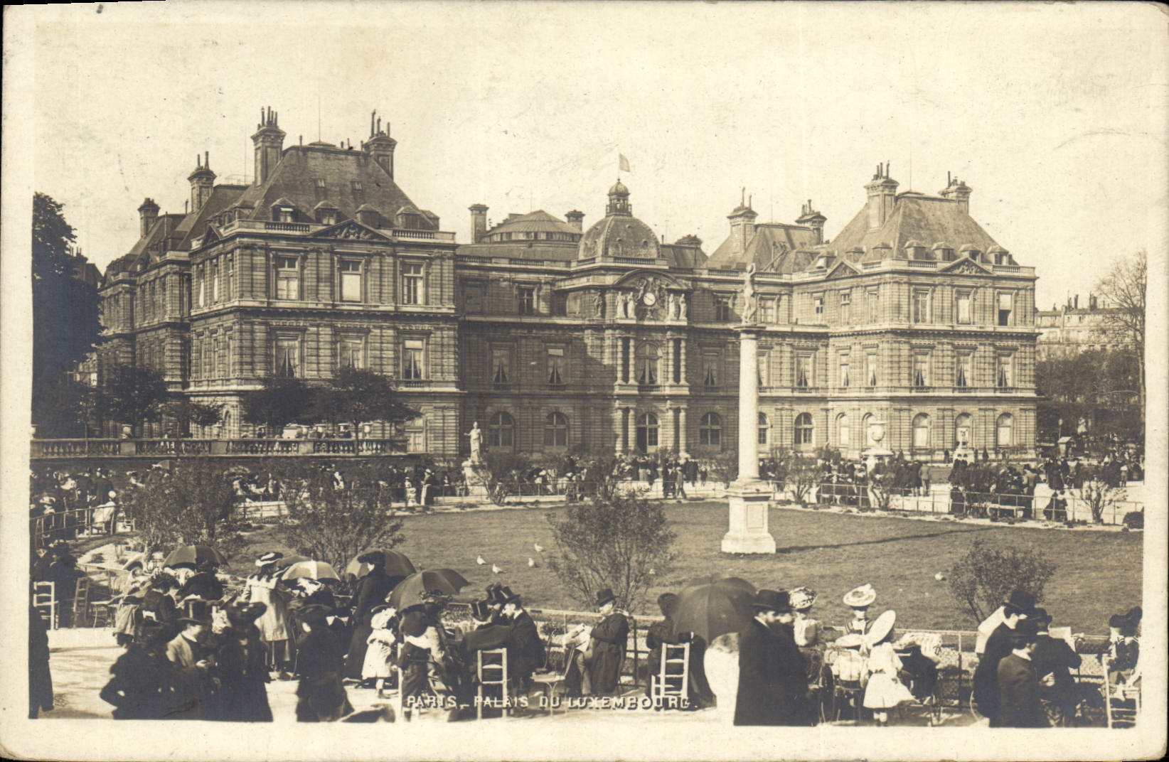 CPA Paris Palais du Luxembourg 
