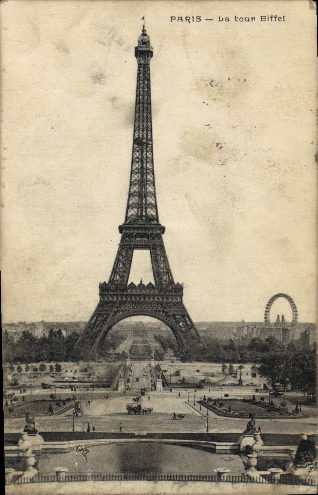 CPA Paris La Tour Eiffel 