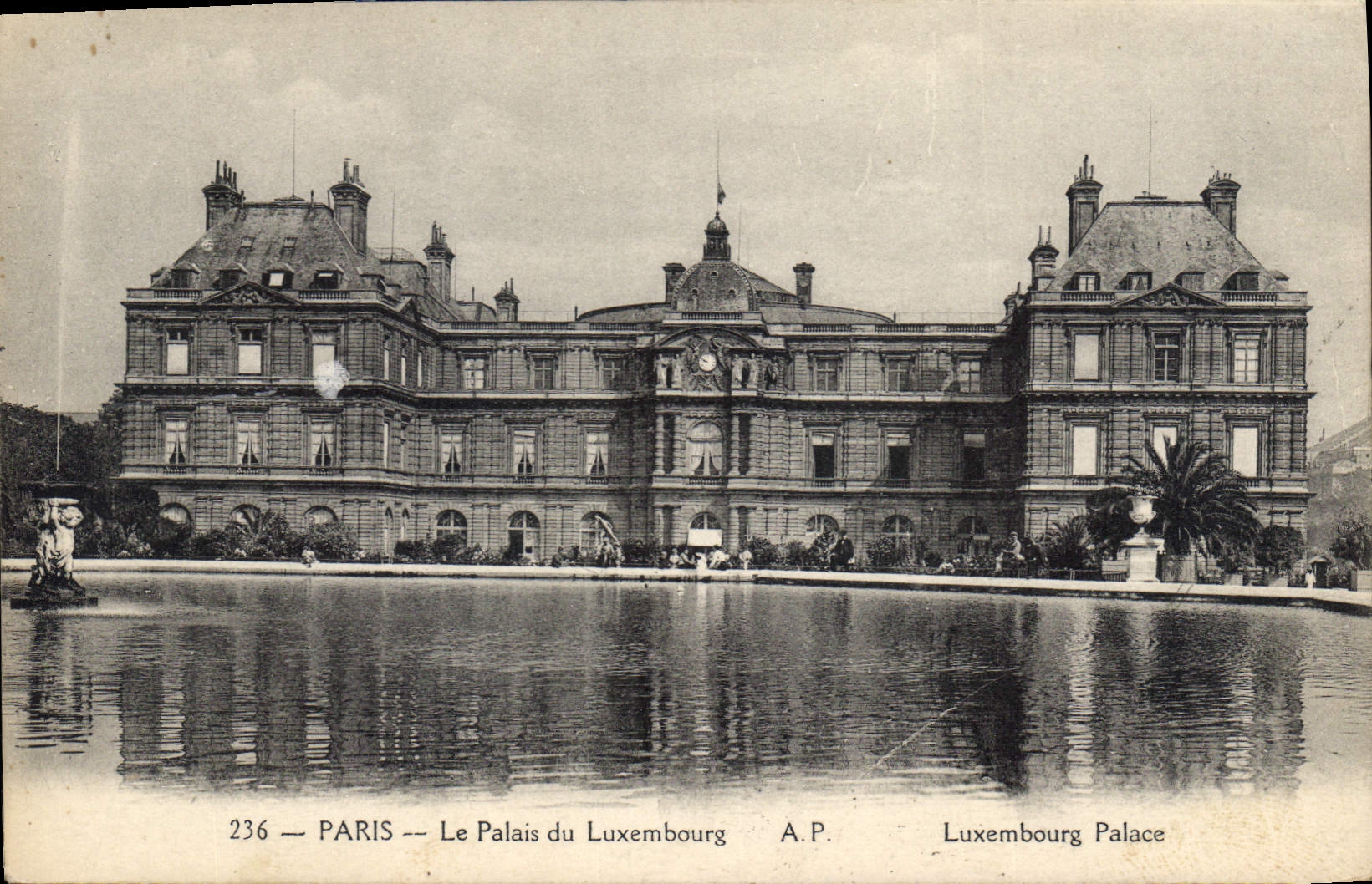 CPA Paris Le Palais du Luxembourg 