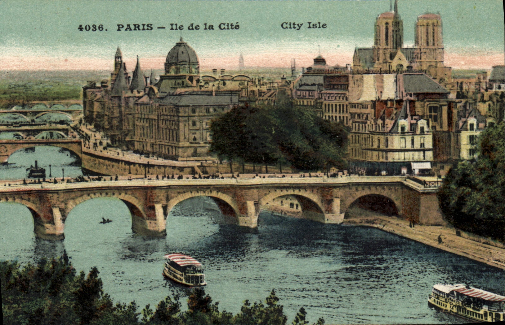 CPA Paris Ile de la Cite 