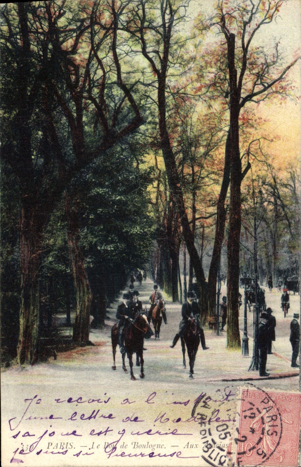 CPA Paris Le de Boulogne 