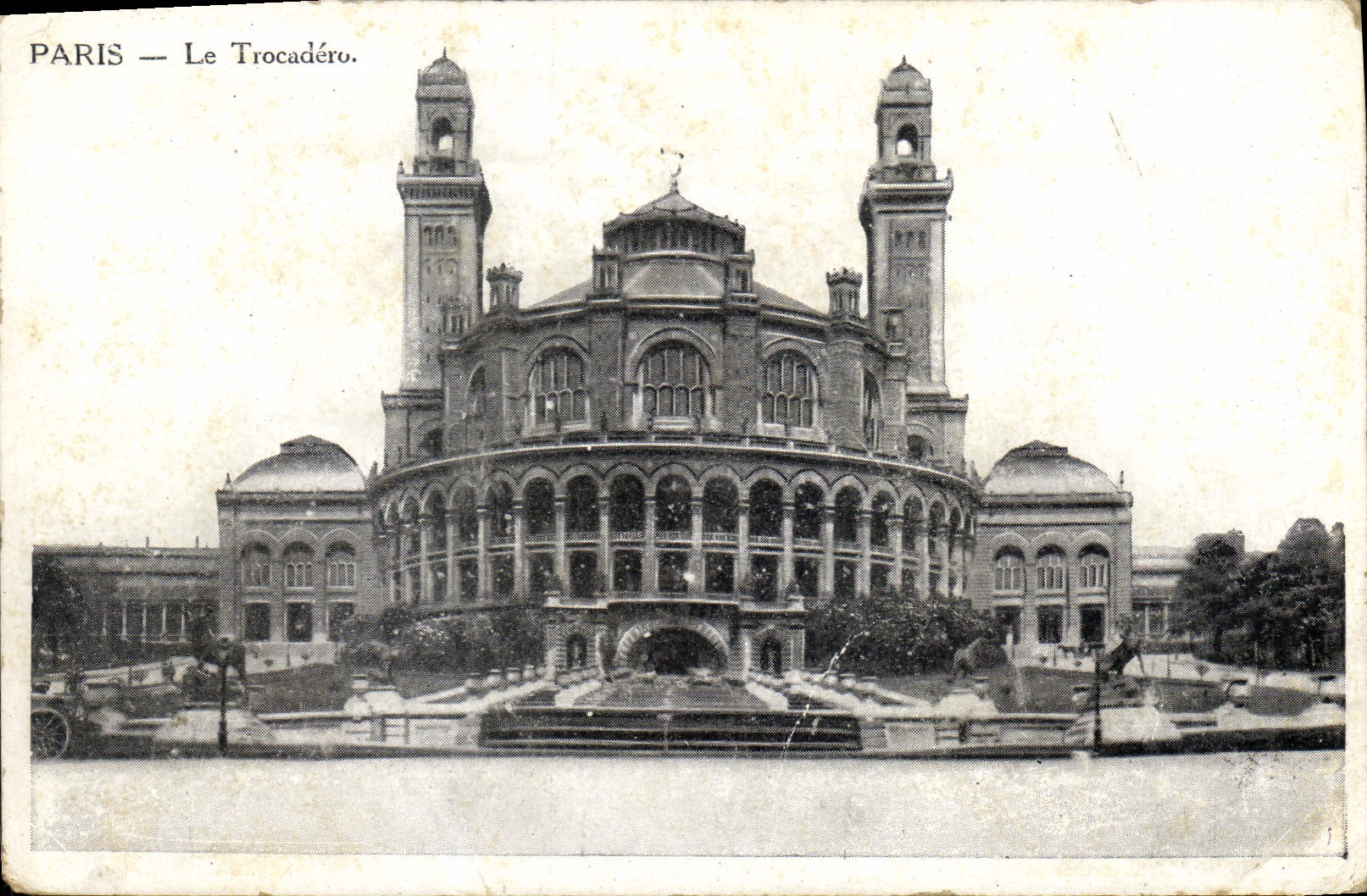 CPA Paris Le Trocadero 