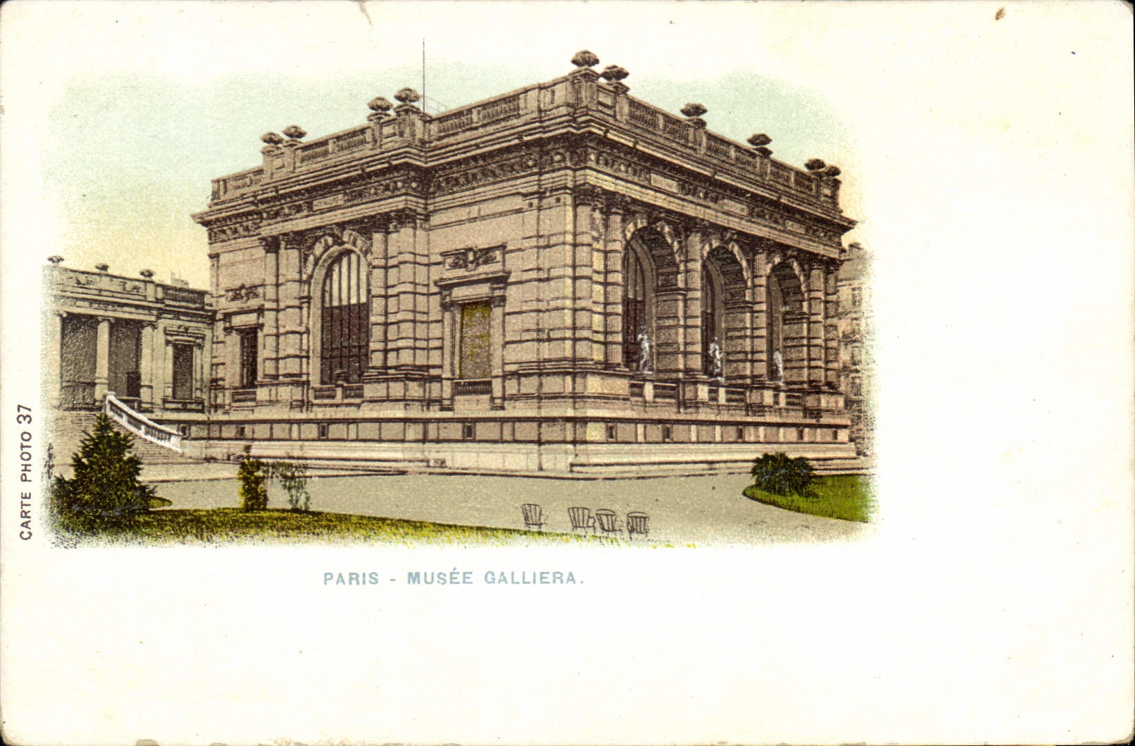 CPA Paris Musee Galliera 