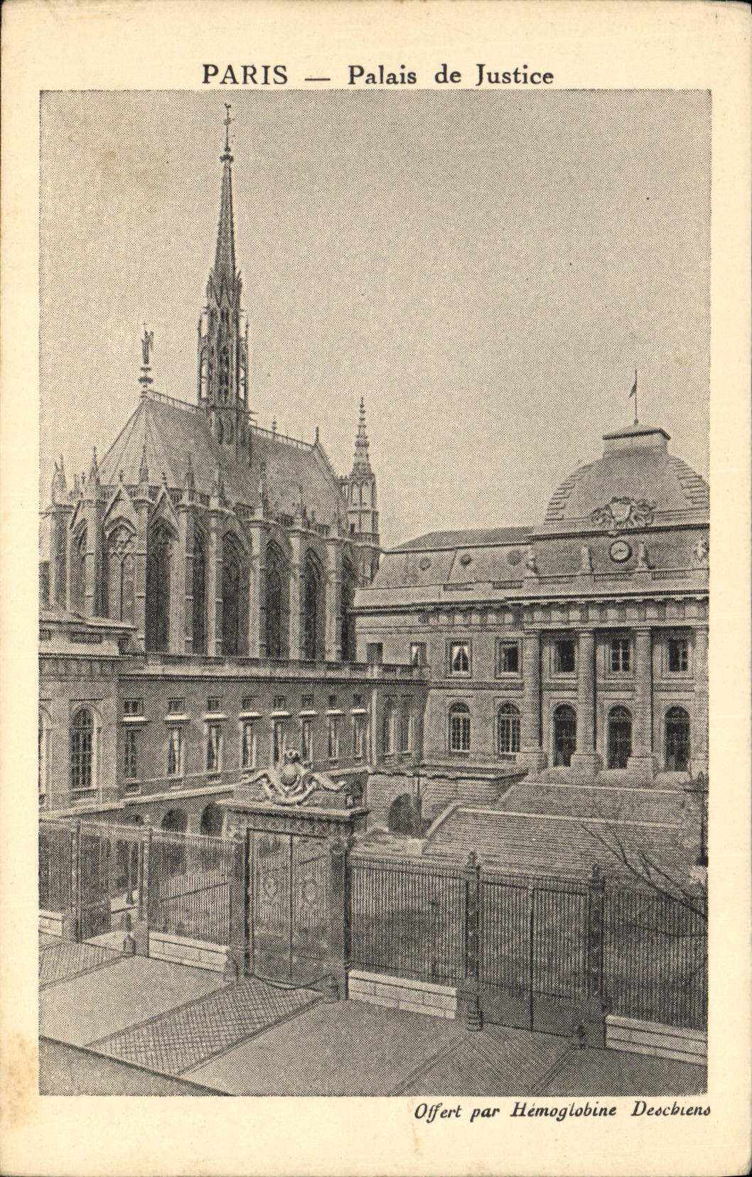 CPA Paris Palais de Justice 