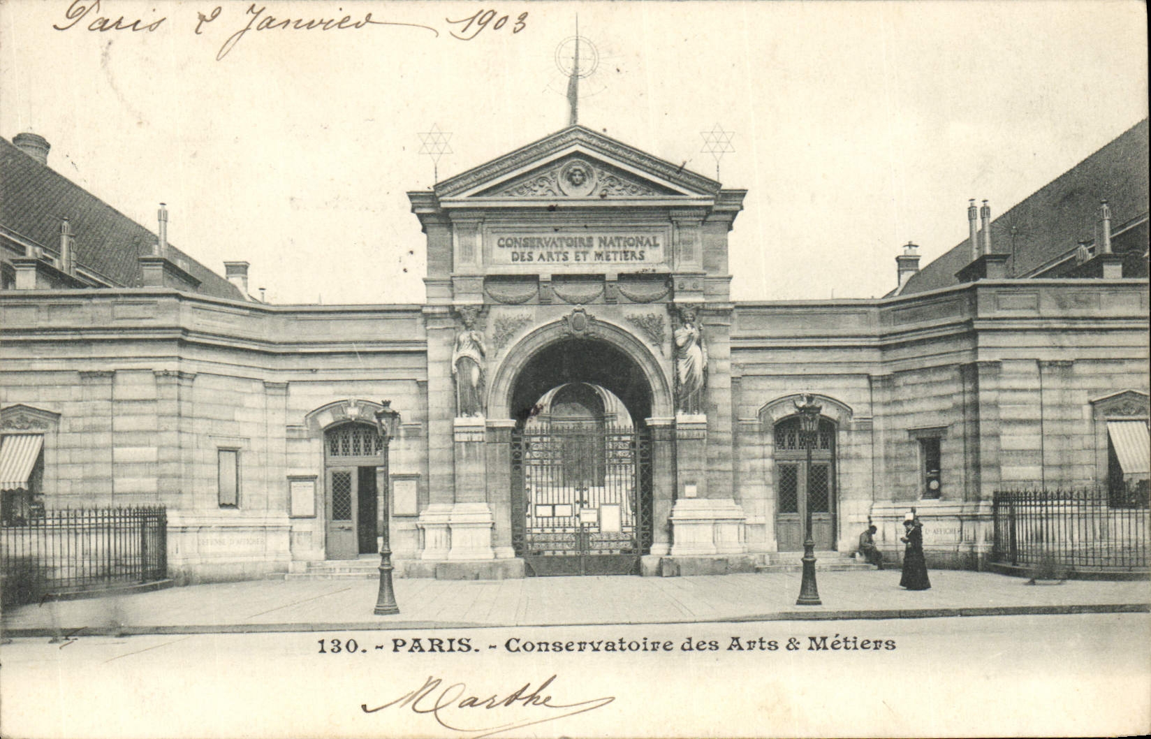 CPA Paris Conservatoire des Arts & Metiers 