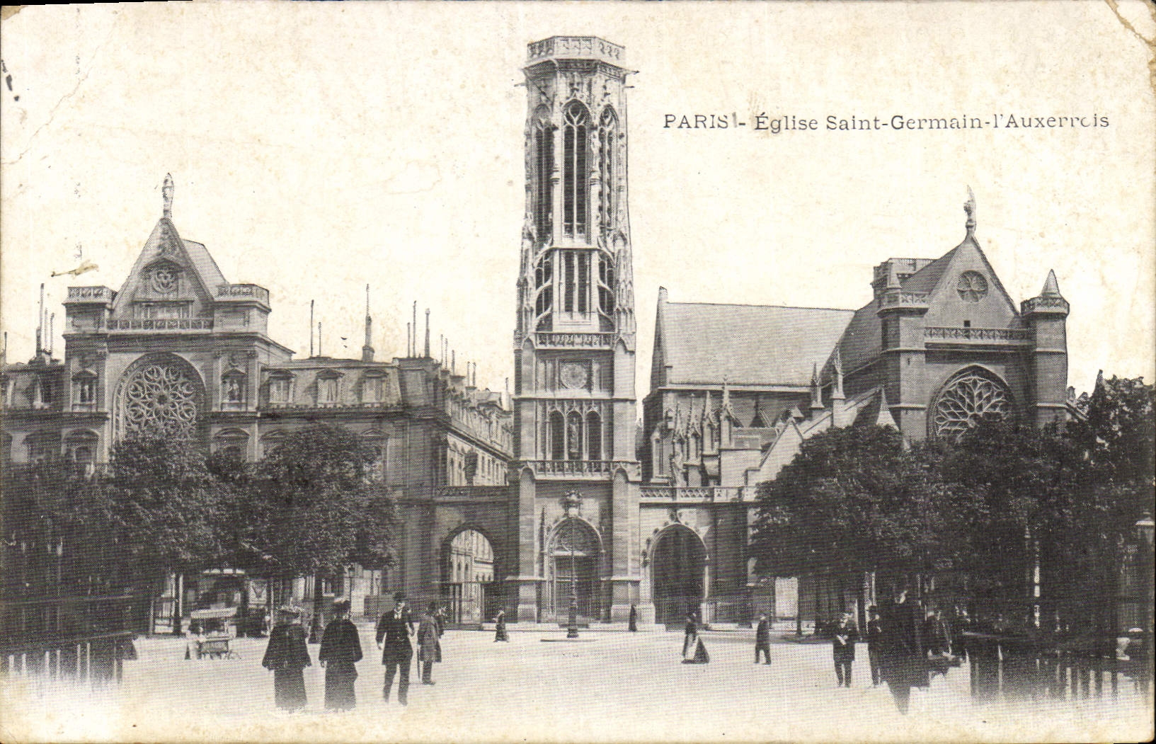CPA Paris Eglise Saint Germain l'Auxerrois