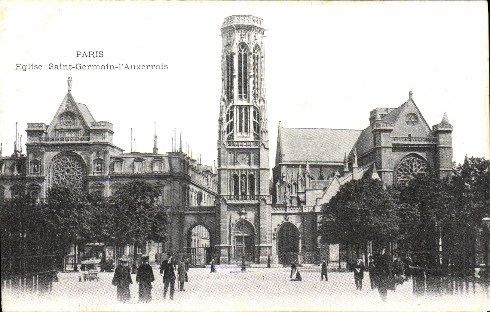 CPA Paris Eglise Saint Germain l'Auxerrois