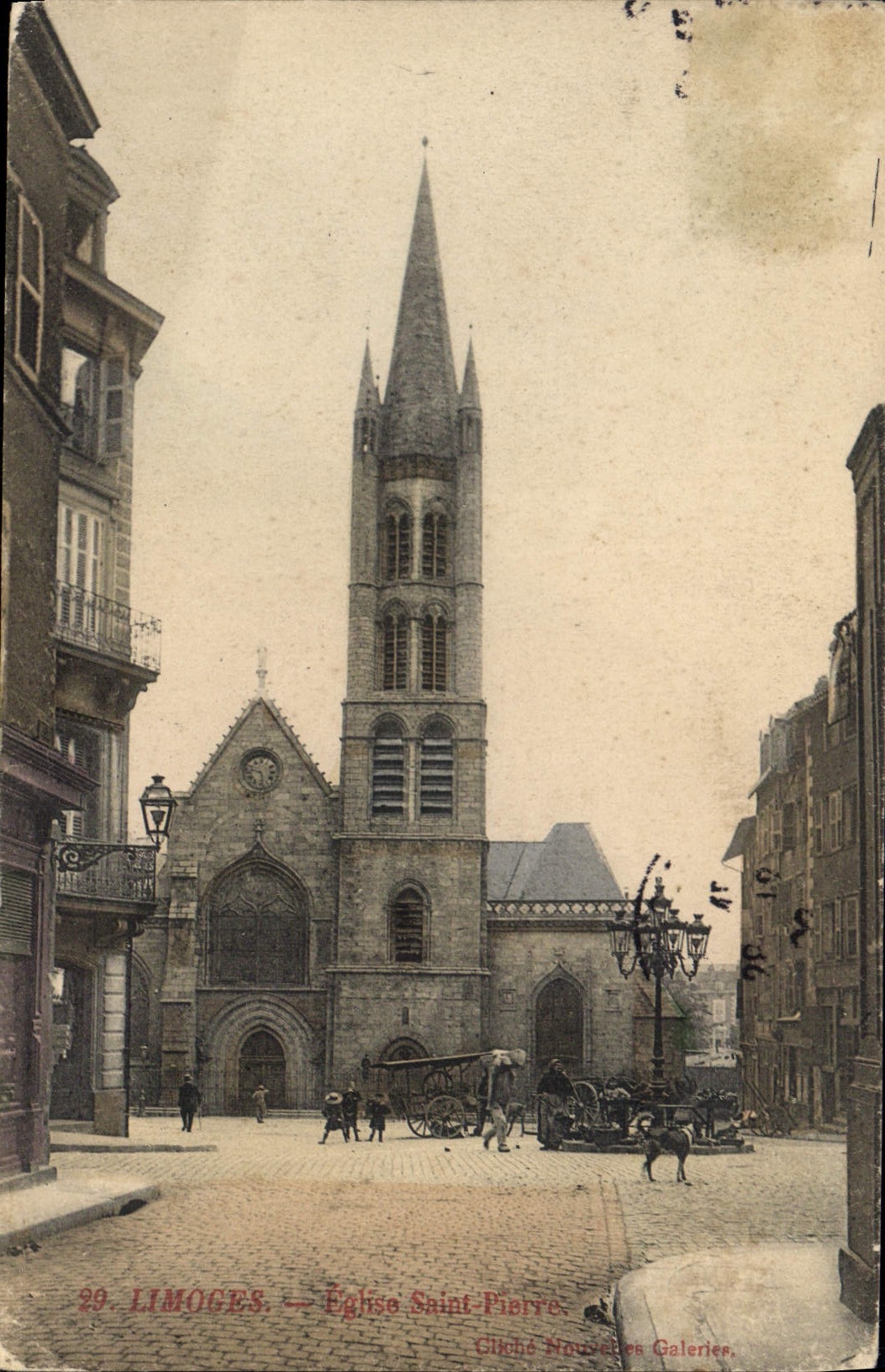 CPA Limoges Eglise Saint Pierre